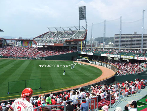 すごいびっくりテラス