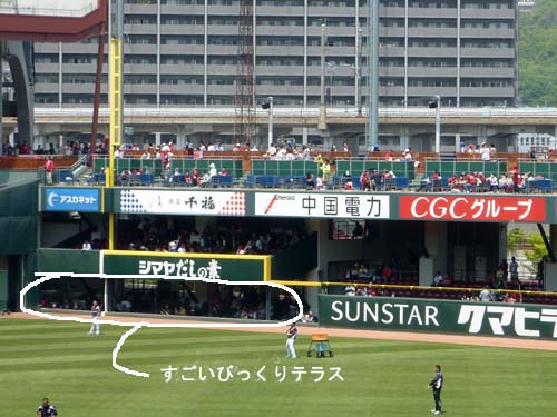 すごいびっくりテラス