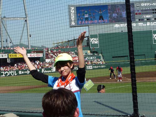 売り子のダンス